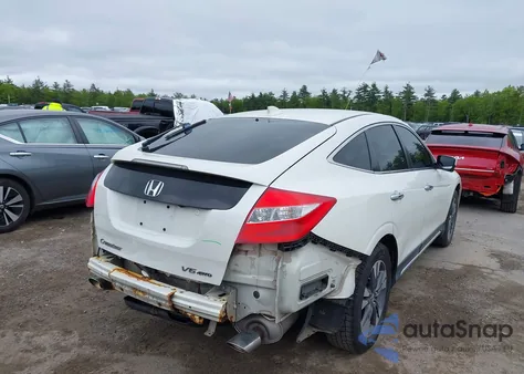 2013 Honda Crosstour Ex-L V6 z USA, uszkodzony, nr VIN 5J6TF2H54DL002551